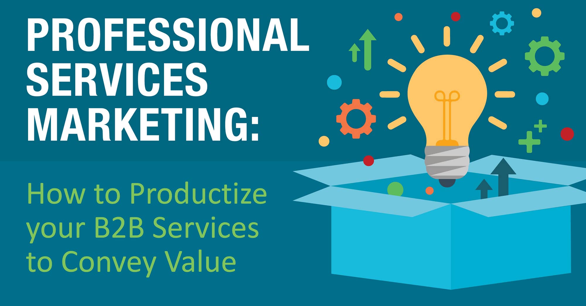 professional services marketing - productizing your b2b services