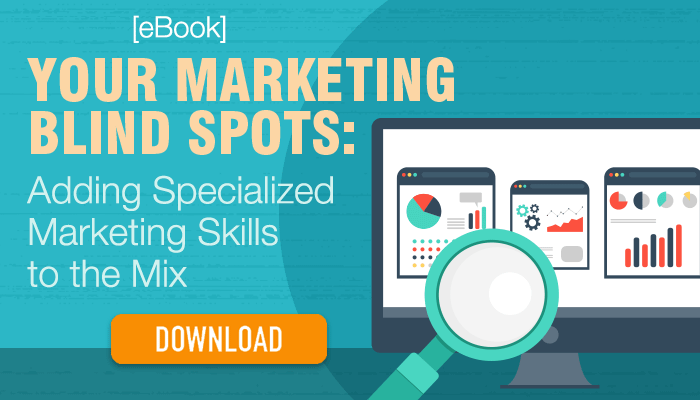 [eBook] Your Marketing Blind Spots: Adding Specialized Marketing Skills to the Mix